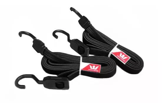 (2) Adjustable 6' Flat Nautical Bungee Straps